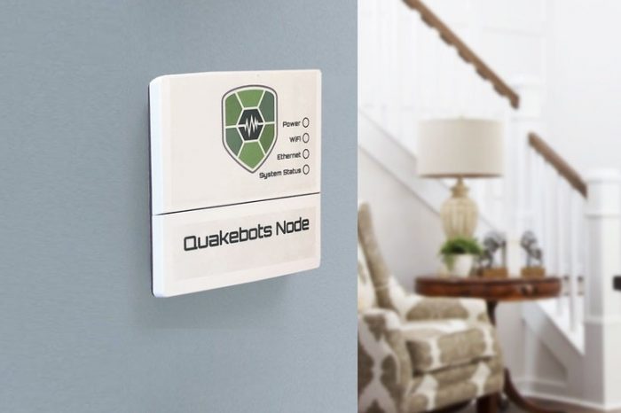 Nasce Quakebots, il controllore della stabilità della casa. Al via un crowdfunding su Eppela