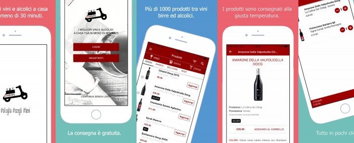 Il caldo torrido e i forti temporali portano semestre record per la startup milanese Winelivery.com