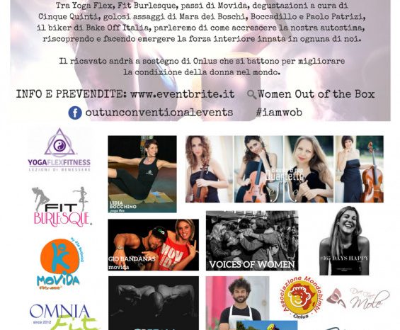 Arriva a Torino " Women Out of the Box!" - la nuova Festa della Donna