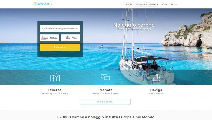 Samboat diventa internazionale. Storia e crescita della prima piattaforma al mondo di noleggio barche tra privati