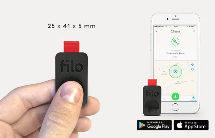 Lanciata la nuova versione di Filo Tag, il tracker per non perdere smartphone e chiavi di casa