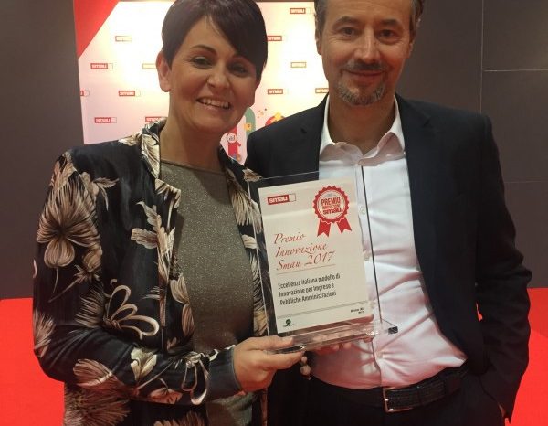 Würth-Hevolus ritirano il Premio Innovazione Smau 2017