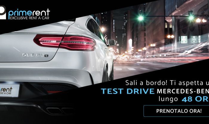 PRIMERENT ANNUNCIA UNA PROMO ESCLUSIVA: UN NOLEGGIO GRATUITO DI 2 GIORNI SU TUTTE LE AUTO MERCEDES – BENZ PRESENTI IN FLOTTA.