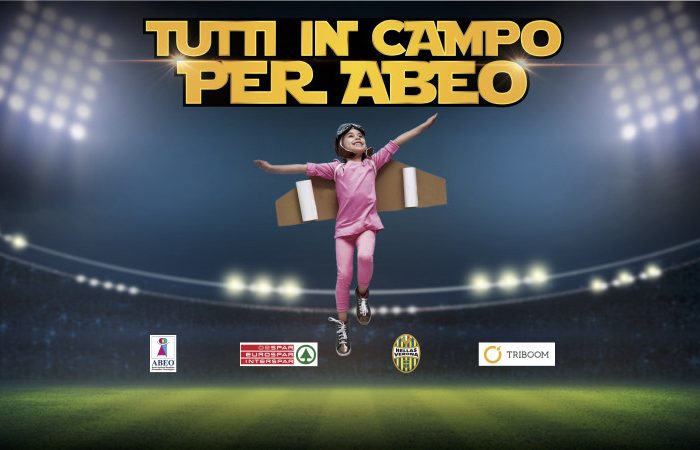 Hellas Verona FC e Despar Aspiag Service protagonisti della raccolta fondi su Triboom per i bambini di ABEO