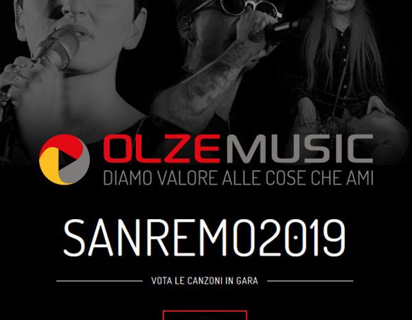 La Classifica di SANREMO stilata da OLZEMUSIC