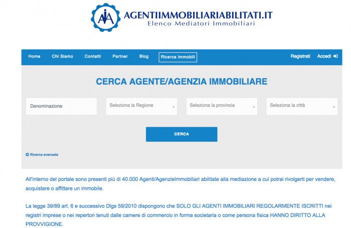 Nasce agentiimmobiliari.it: scegliere il professionista con cui vendere casa, oggi è facile e veloce