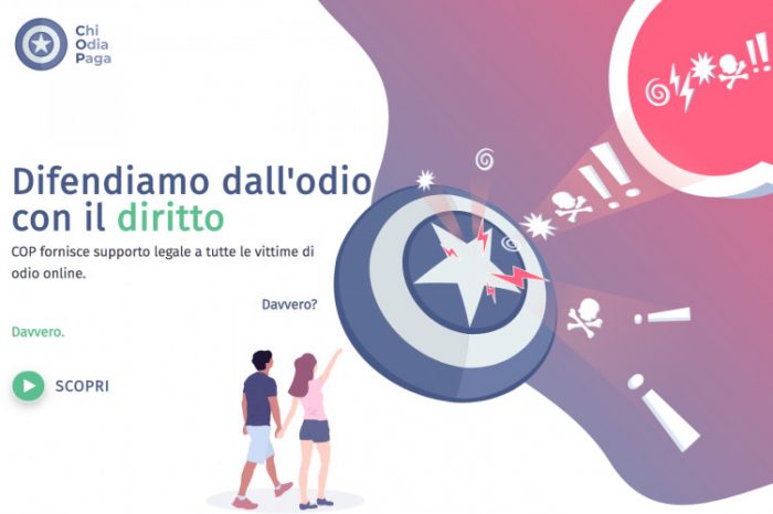 Nasce Chi Odia Paga, la prima piattaforma legaltech italiana per difendersi dall’odio online