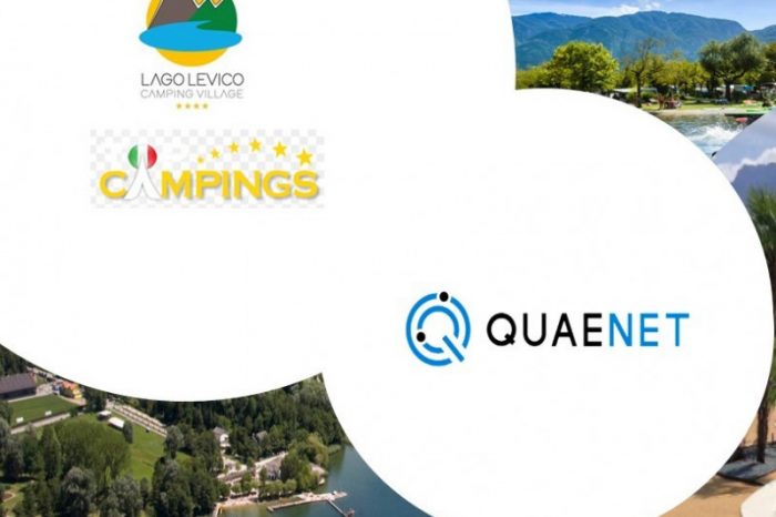 QUAENET ITALIA arriva a LEVICO TERME (Trento) e rende "smart" il Lago Levico Camping Village