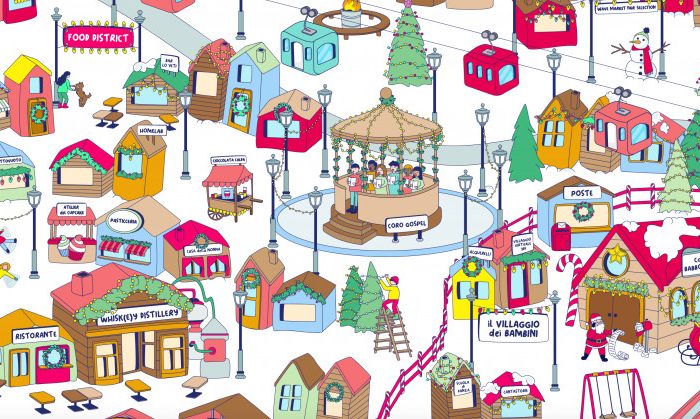 Dall'8 dicembre al 6 gennaio Digital Xmas, il primo villaggio di Natale digitale