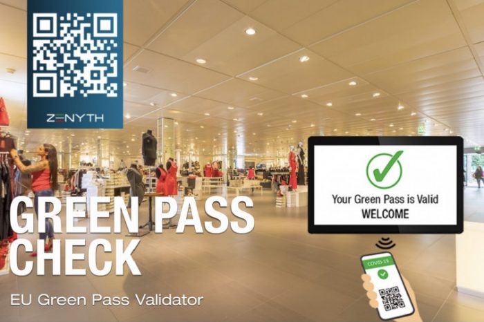 L'azienda milanese Zenyth lancia il "GP-Check", il primo sistema automatico di lettura Green Pass (QR) senza operatore