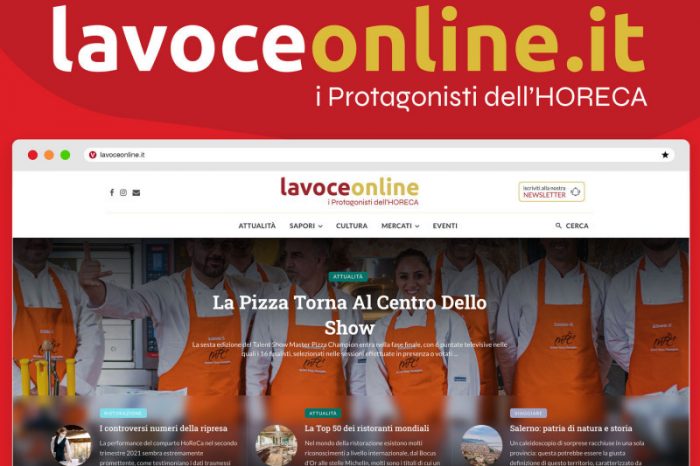 NASCE “LA VOCE ONLINE” IL PORTALE DEDICATO AI PROTAGONISTI DELL’HORECA