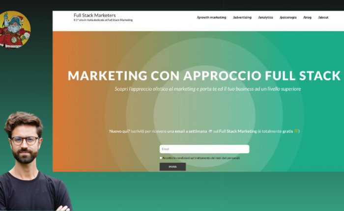 Un 30enne siciliano crea FullStackMarketers.it: il primo sito in Italia che parla di Full Stack Marketing, una vera rivoluzione nel settore