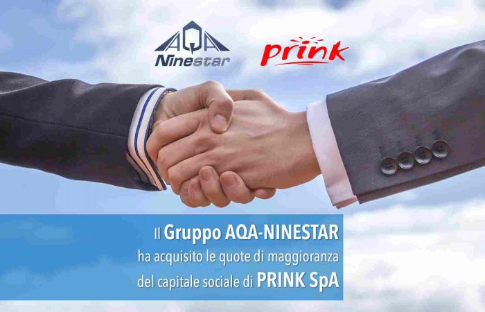 IL GRUPPO AQA-NINESTAR HA ACQUISITO LA MAGGIORANZA DI PRINK SpA