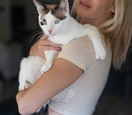 Eva Kisimova: la passione per i gatti della Modella Medium