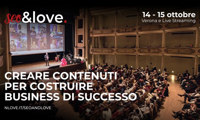 SEO&LOVE 2022: creare contenuti e costruire business di successo