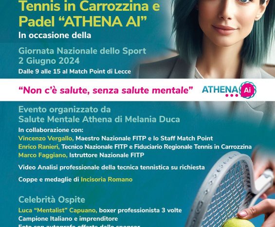 Tennis, Tennis in Carrozzina e Padel Uniscono le Forze per la Salute Mentale